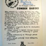 1981 - Zaproszenie na babski Comber - Barbara Stalska